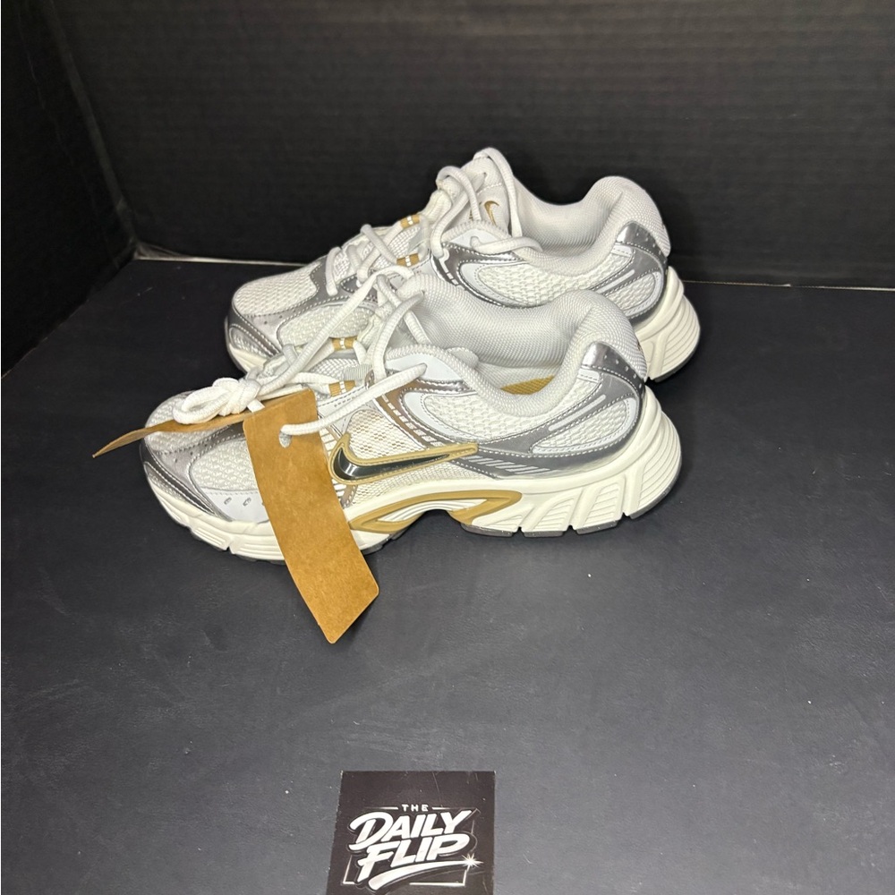 Nike White and Gray Athletic Shoes